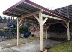 Abri Monopente pour 1 voiture